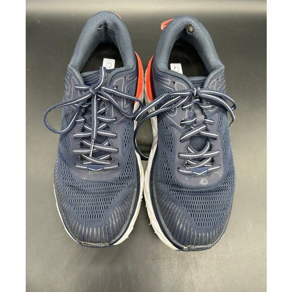 Hoka One One Bondi 7 Women's Size 8 Uk 6.5 Running Shoe Blue Walking Outdoors - Picture 1 of 10